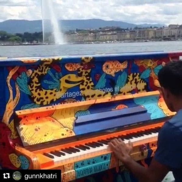 Photo of Jet d’eau at 26, Quai Gustave-Ador, Les Eaux-Vives, Eaux-Vives, Geneva, Grand Genève, Geneva, 1207, Switzerland