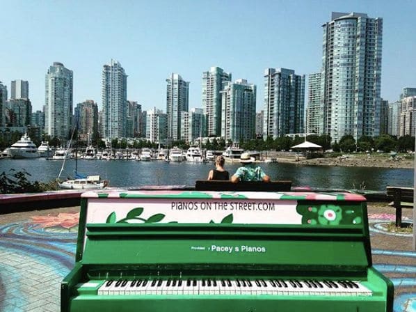 Photo of False Creek Seawall at Husain Rahim Plaza, Fairview, Vancouver, District of North Vancouver, Metro Vancouver Regional District, British Columbia, Canada