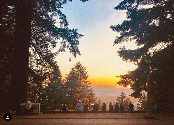 Photo of Mt. Tabor Park at Southeast Yamhill & 69th, Southeast Yamhill Street, Mount Tabor, Portland, Multnomah County, Oregon, 97215, United States