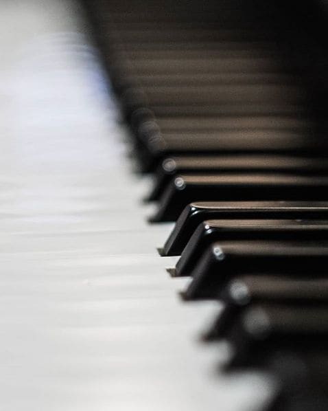 Public piano in Turin, Piemont, Italy