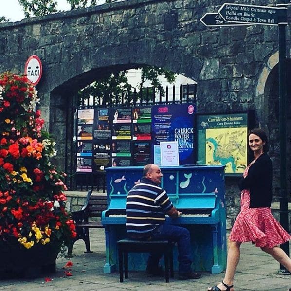 Public piano in Ireland