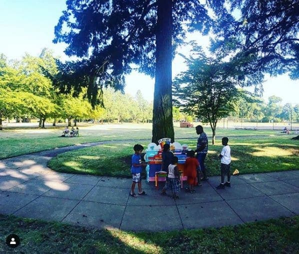Photo of Peninsula Park at Maintenance Building, North Kerby Avenue, Piedmont, Portland, Multnomah County, Oregon, 97217, United States