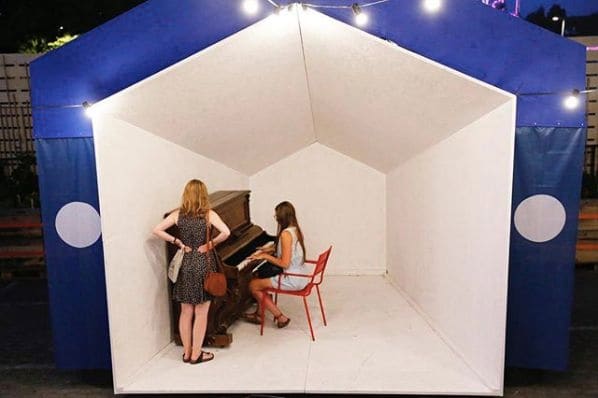 Public piano in Geneva, Geneva, Switzerland