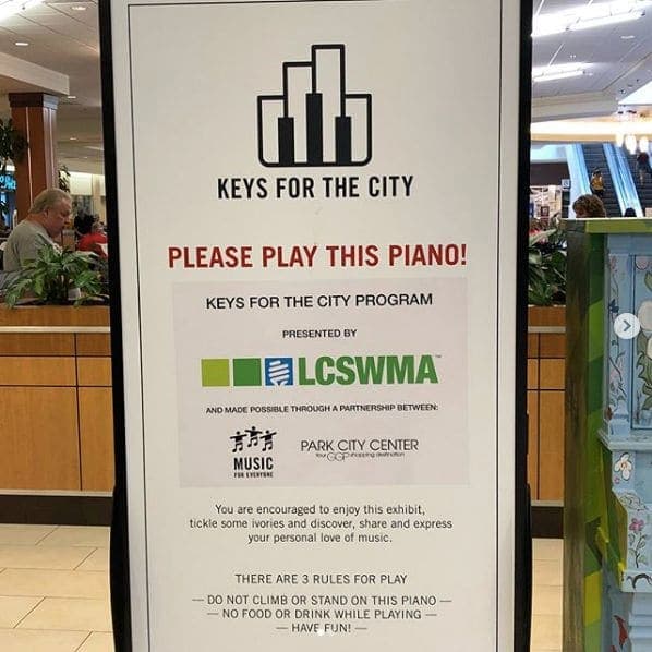 Photo of Park City Center at Park City Center, 142, Park City Center, Lancaster, Lancaster County, Pennsylvania, 17601, United States. Keys for the City 🎹🎶 . Today as I walked…