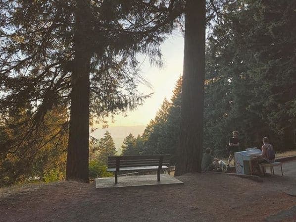 Photo of Mt. Tabor at Southeast Harvey Scott Circle, Mount Tabor, Portland, Multnomah County, Oregon, United States