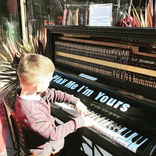 Public piano in Victoria, Australia