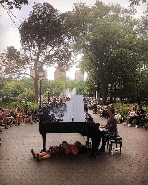 Photo of Washington Square Park at Washington Square Fountain, Washington Square South, Washington Square Village, Manhattan Community Board 2, Manhattan, New York County, New…