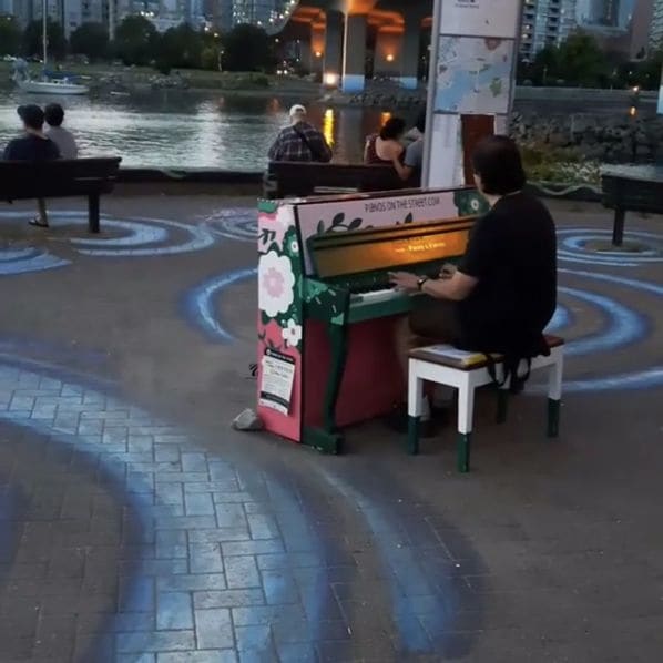 Photo of False Creek Seawall at Husain Rahim Plaza, Fairview, Vancouver, District of North Vancouver, Metro Vancouver Regional District, British Columbia, Canada