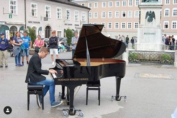 Photo of Mozartplatz, Salzburg, Austria at Goldene Ente, 10, Goldgasse, Altstadt, Salzburg, 5020, Austria