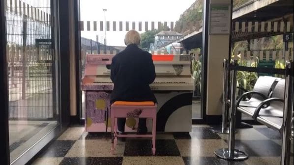 Public piano in County Waterford, Ireland