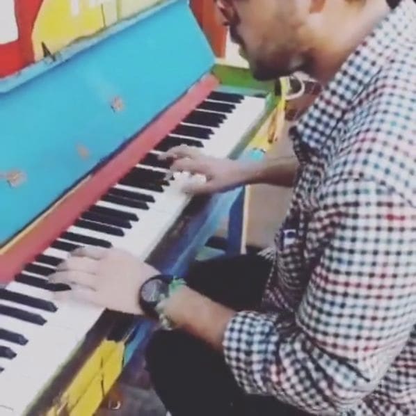Public piano in Buenos Aires, Argentina