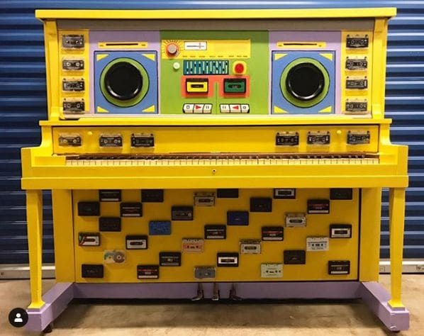Photo of Pianos For Peace at Giant Peach, Peachtree Street, Brookwood, Atlanta, Fulton County, Georgia, 30363, United States