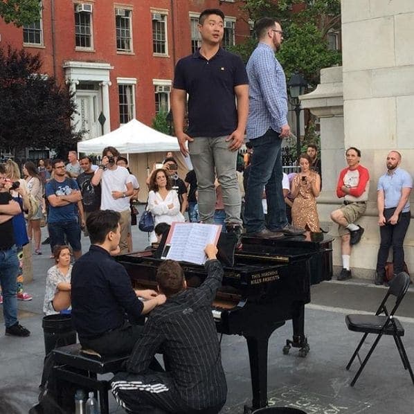 Photo of Washington Square Park at Washington Square Fountain, Washington Square South, Washington Square Village, Manhattan Community Board 2, Manhattan, New York County, New…