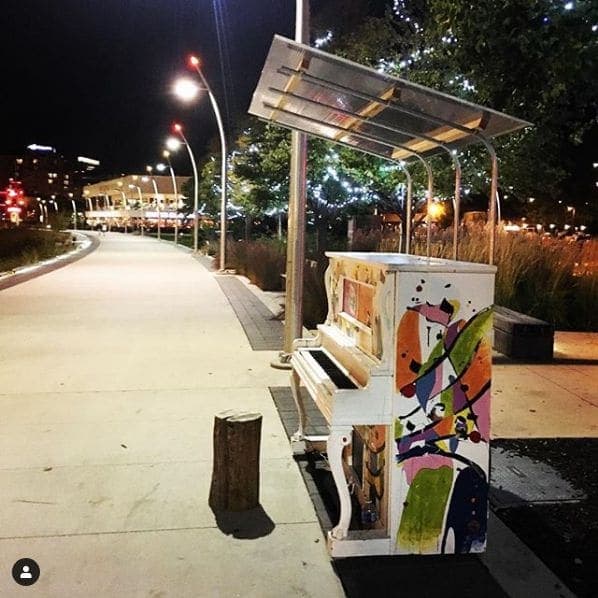 Photo of Kelowna, British Columbia at Parkinson at Ufton, Parkinson Way, Kelowna, Regional District of Central Okanagan, British Columbia, V1Y6G2, Canada. We love the “Pianos in…