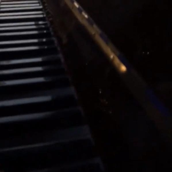 Public piano in Munich, Bavaria, Germany