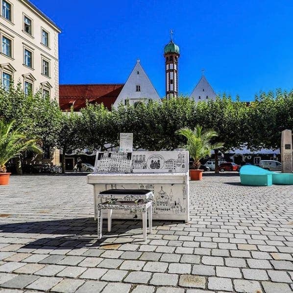 Photo of Elias-Holl-Platz at Elias Holl, Elias-Holl-Platz, Innenstadt, St. Ulrich-Dom, Innenstadt, Augsburg, Bavaria, 86150, Germany