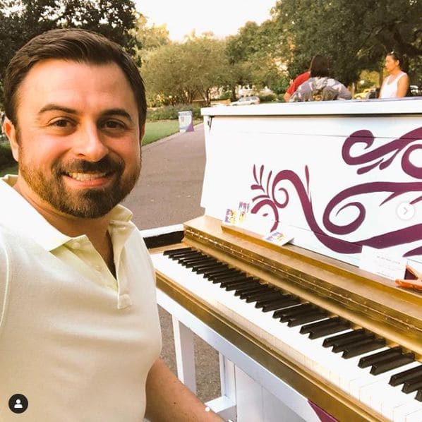 Public piano in New Orleans, Louisiana, United States