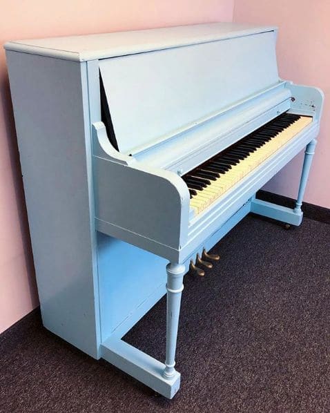 Public piano in Saint Paul, Minnesota, United States