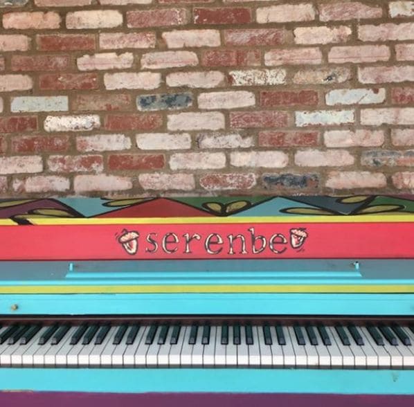 Public piano in Fulton County, Georgia, United States