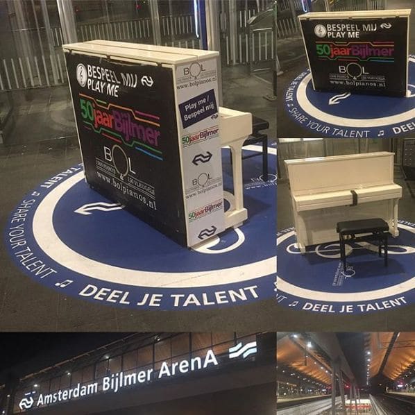 Photo of Amsterdam Bijlmer ArenA station at 6, De corridor, Zuidoost, Amsterdam, North Holland, Netherlands, 1101DT, Netherlands