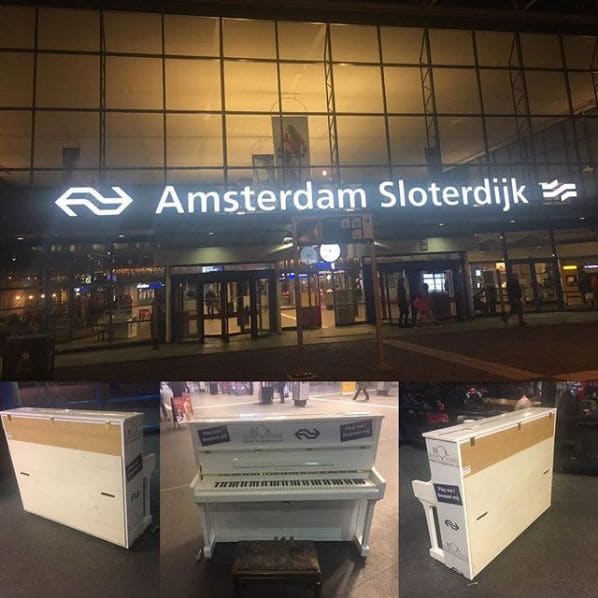 Photo of Amsterdam Sloterdijk station at Spoor 4, Radarweg, Sloterdijk, Amsterdam, North Holland, Netherlands, 1043NS, Netherlands