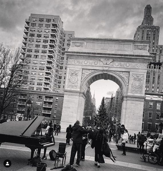 Photo of Washington Square Park at Washington Square Fountain, Washington Square South, Washington Square Village, Manhattan Community Board 2, Manhattan, New York County, New…