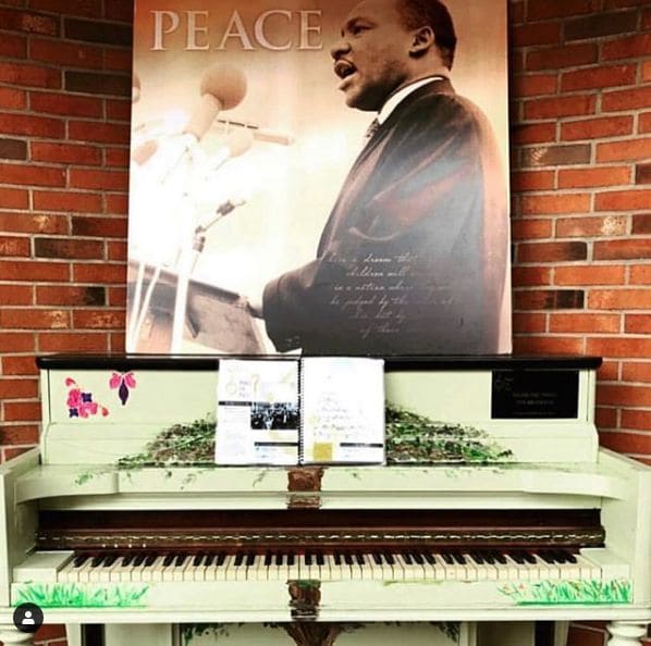 Public piano in Atlanta, Georgia, United States