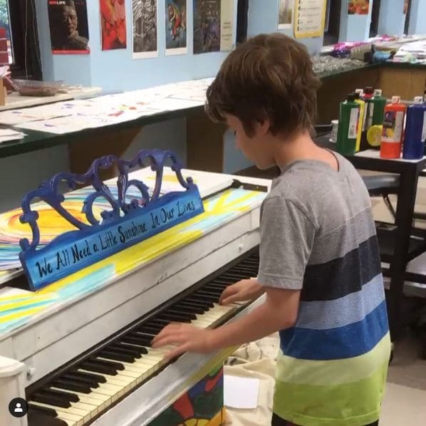 Public piano in Atlanta, Georgia, United States