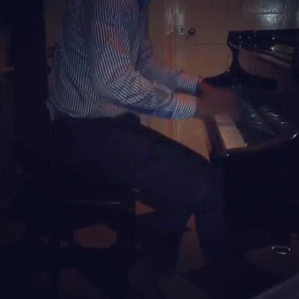 Public piano in Essex, England, United Kingdom