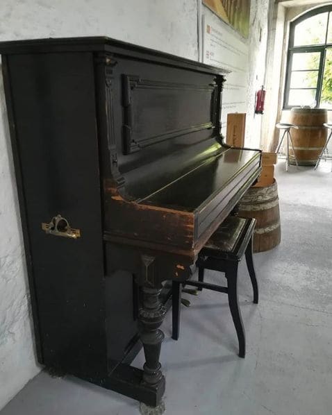 Public piano in Porto, North, Portugal