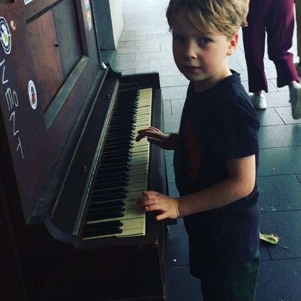 Public piano in Sydney, New South Wales, Australia