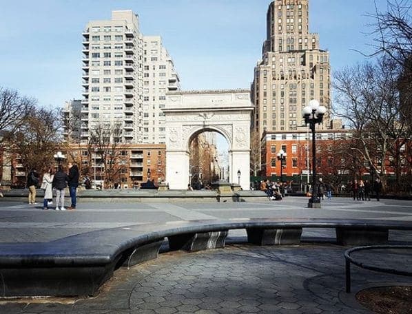 Photo of Washington Square Park at Washington Square Fountain, Washington Square South, Washington Square Village, Manhattan Community Board 2, Manhattan, New York County, New…