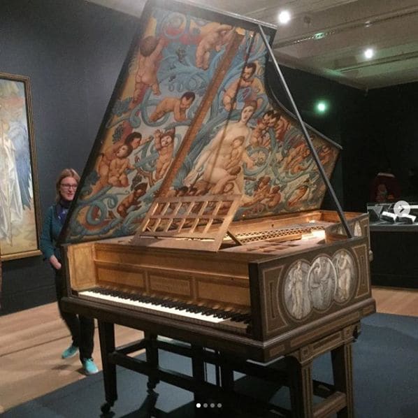Public piano in Westminster, England, United Kingdom