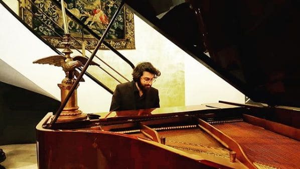 Public piano in Beirut, Beirut Governorate, Lebanon