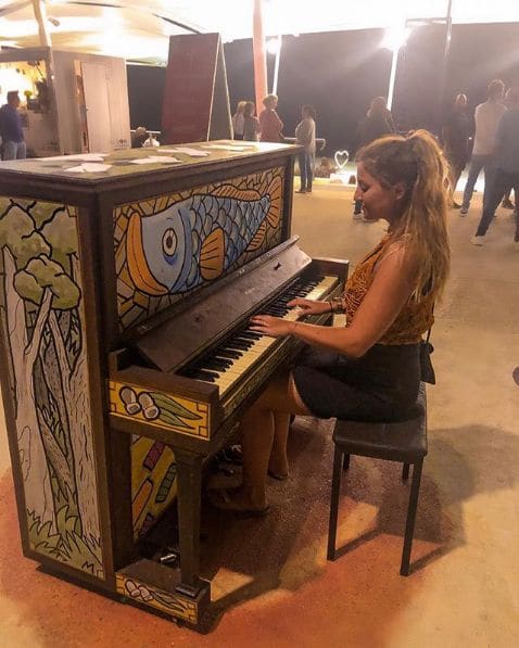 Public piano in Scarborough, Western Australia, Australia