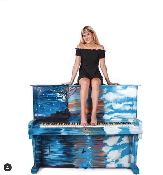 Public piano in Montevideo, Montevideo, Uruguay