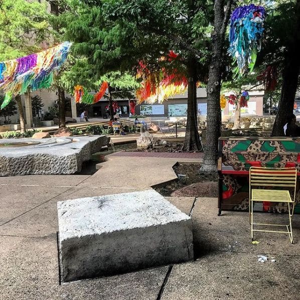 Public piano in Dallas, Texas, United States