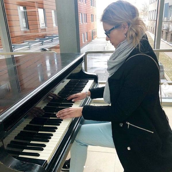 Public piano in Tartu, Estonia