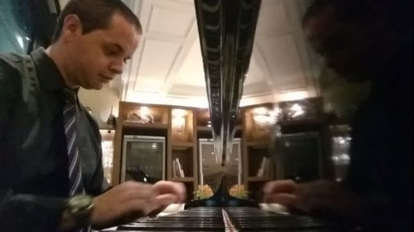 Public piano in São Paulo, São Paulo, Brazil