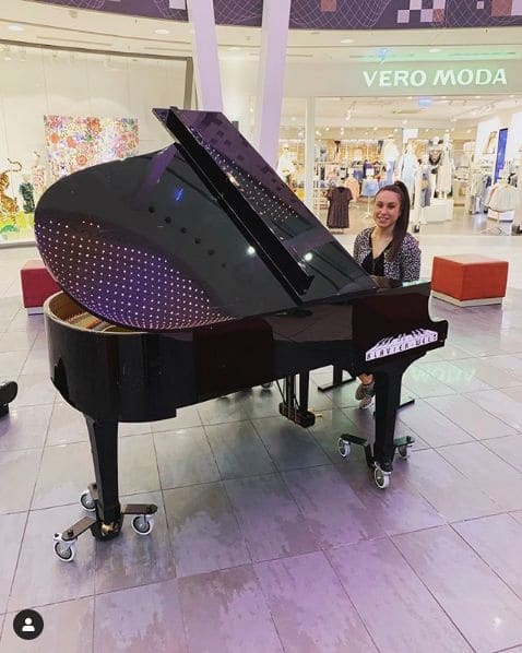 Public piano in Stuttgart, Baden-Württemberg, Germany
