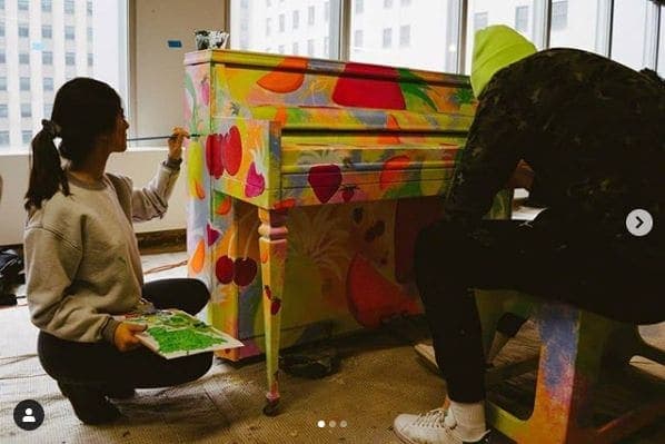 Photo of Sing for Hope at 575, 8th Avenue, Garment District, Manhattan, New York County, New York, 10018, United States