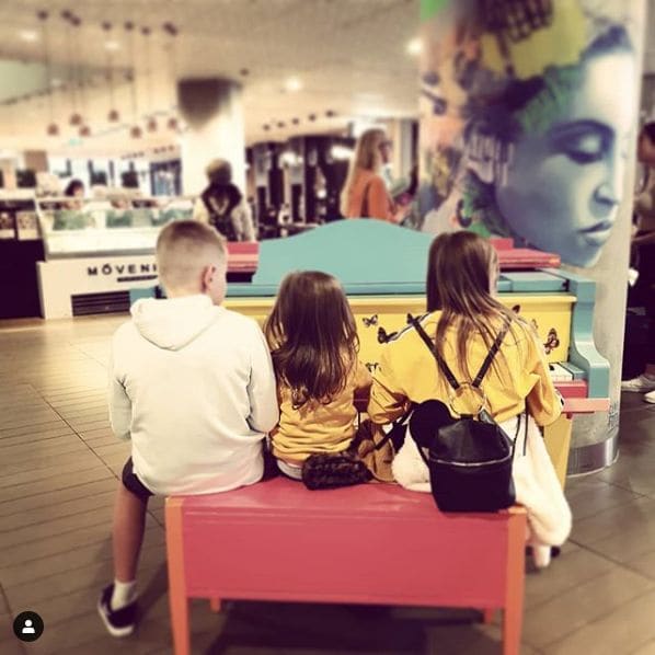 Public piano in Melbourne, Victoria, Australia