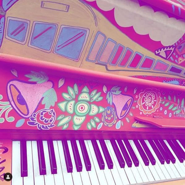 Public piano in Dublin, Ireland