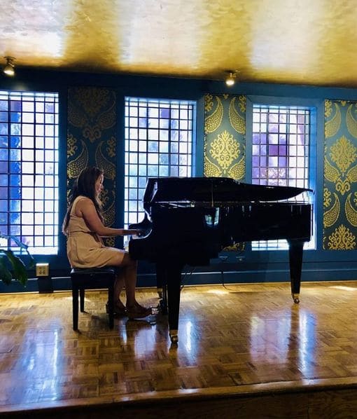 Public piano in Washington, District of Columbia, United States