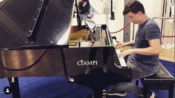 Public piano in Roma Capitale, Lazio, Italy
