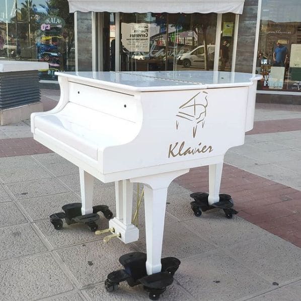 Public piano in Murcia, Region of Murcia, Spain