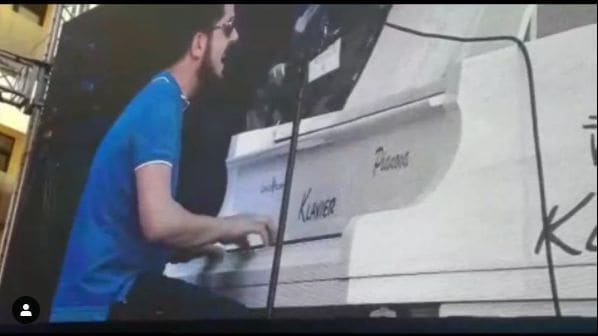 Public piano in Murcia, Region of Murcia, Spain