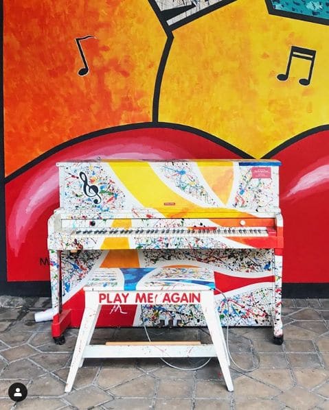 Public piano in Atlanta, Georgia, United States