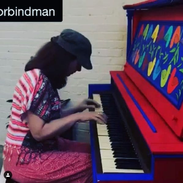 Public piano in Atlanta, Georgia, United States