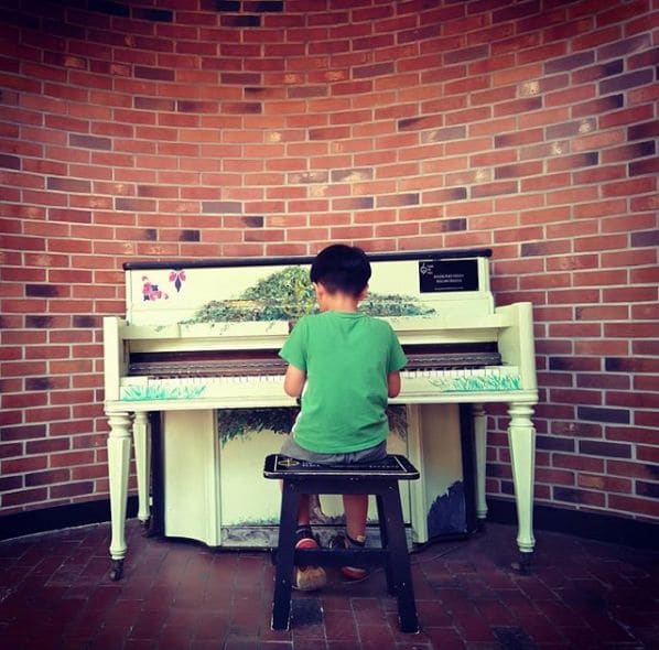 Public piano in Atlanta, Georgia, United States